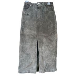 BLANKNYC Suede Leather Skirt Size 29